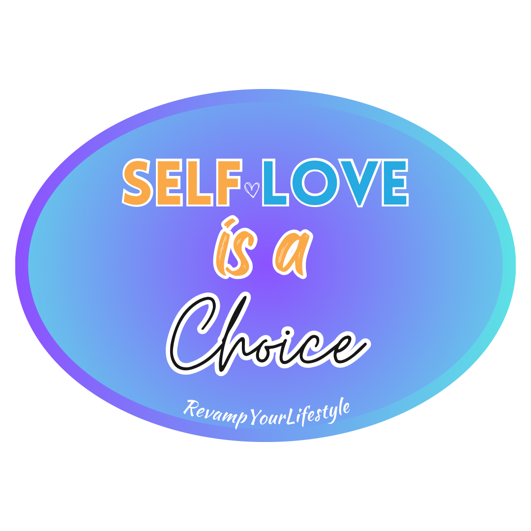 Self Love Oval Sticker
