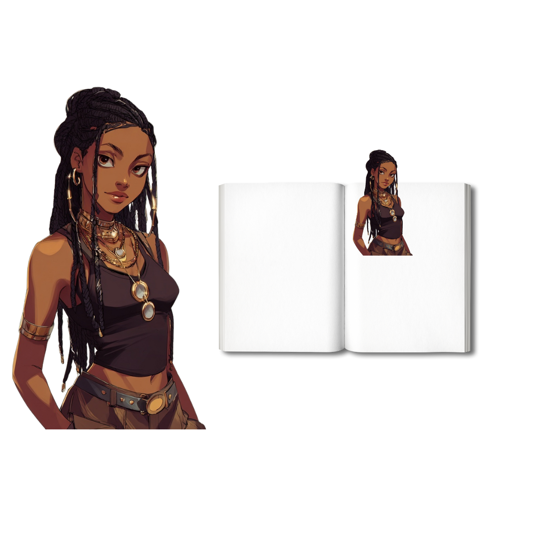 Maximalist Locs Gurly Bookmark