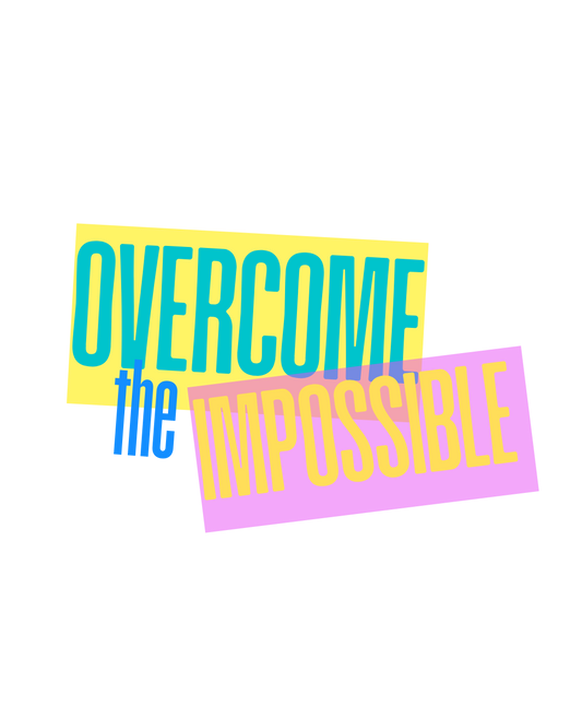 Overcome Sticker