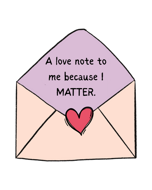 I Matter Mail Sticker