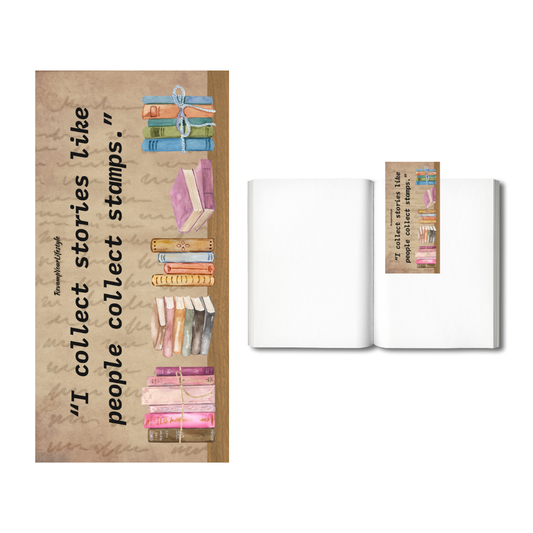 Collect Stamps Bookmark