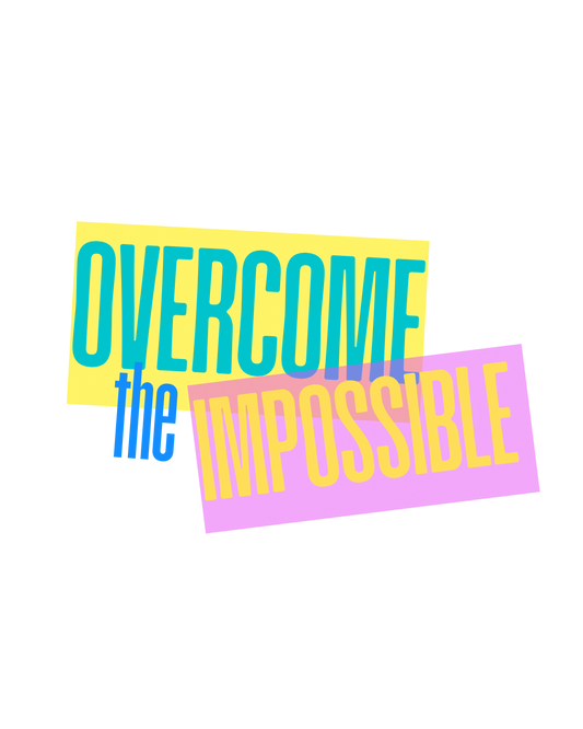Overcome Sticker